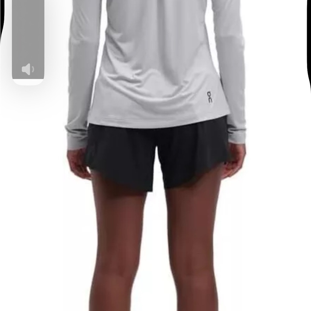 On Running Black Athletic Shorts
